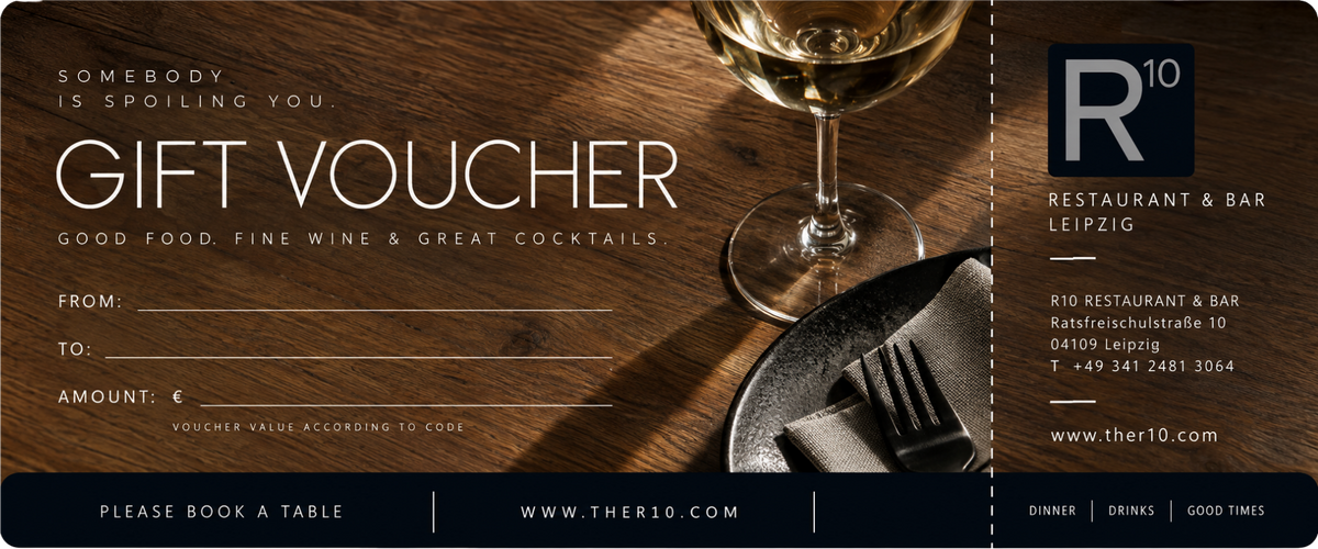 R10 Gift Voucher card